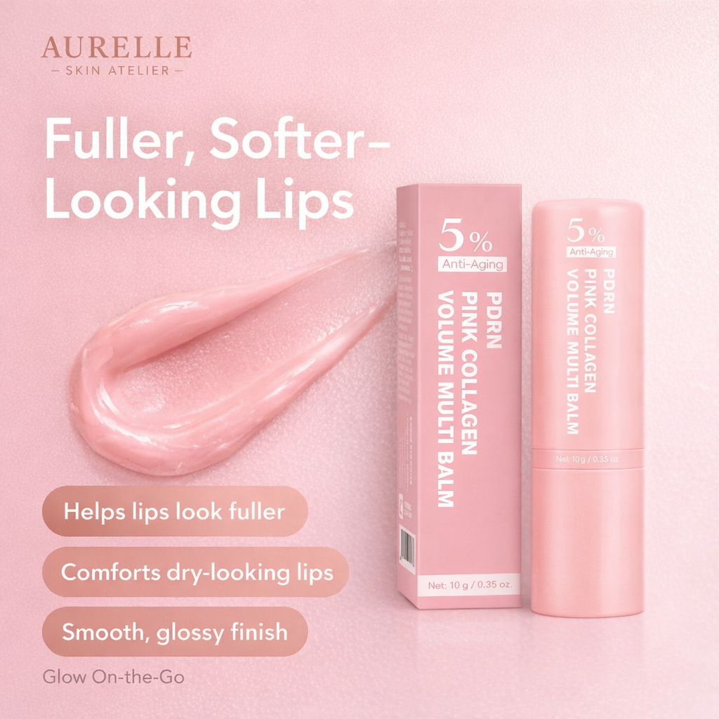 Aurelle lip balm benefits: fuller, softer-looking lips